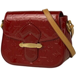 Louis Vuitton Bellflower Crossbody Bag Vernis Pomme dAmour Red